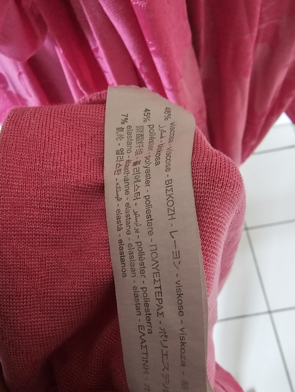 Maxi Pink Floral Wrap Dress - Picture 8 of 9